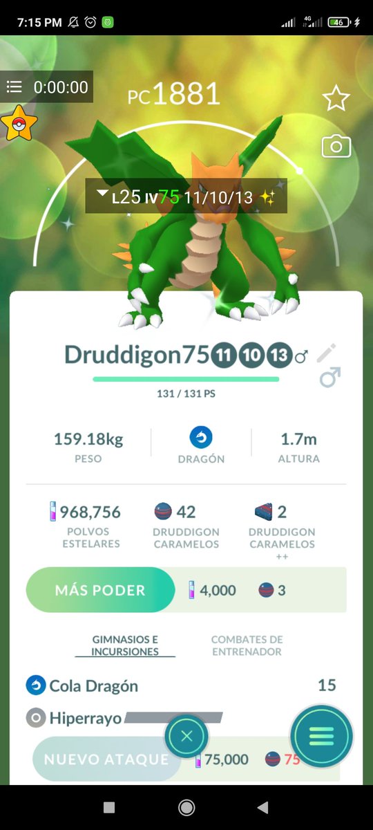 engel_go's tweet image. 📌 I sell this ✨ shiny #Druddigon if anyone is interested! 👀

#PokemonGO