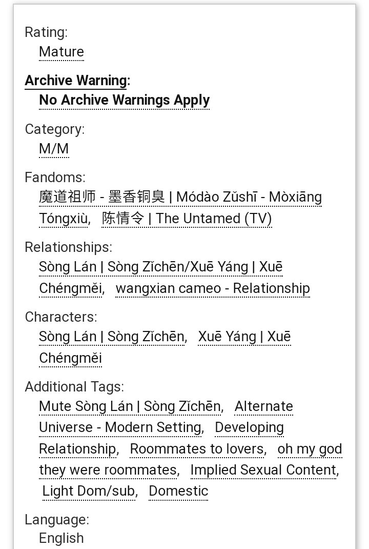 ishtarfem's tweet photo. Reveals day 🎉 My @MXTXRarepairEx gift fic for mido! 

"unspoken" 
M | 3.7k | #songxue 
🖤 Modern AU 
🖤 Roommates to ??? 
🖤 Domestic vibes
🖤 Implied dom!SL/sub!XY

AO3: https://t.co/uVB6zmcu2X https://t.co/BXVPihfdad