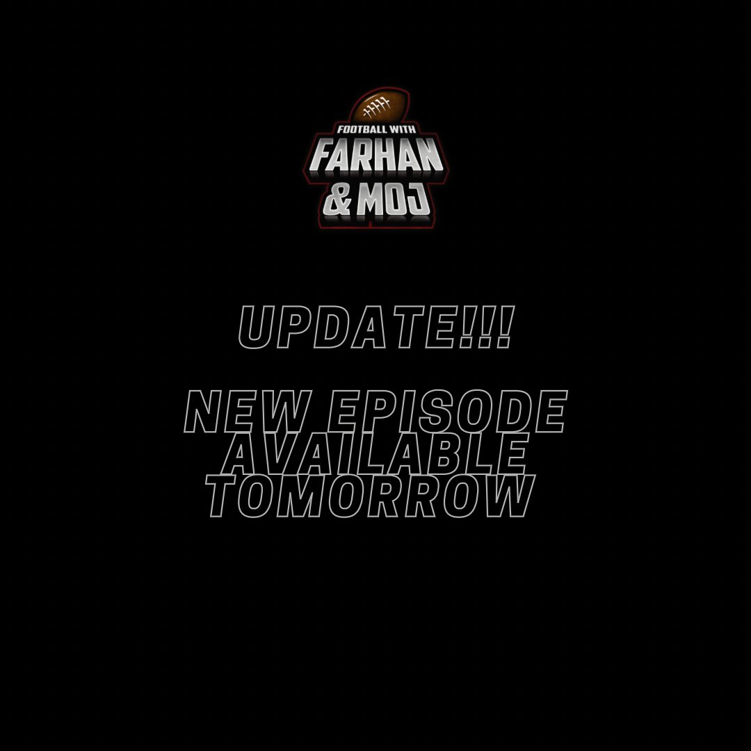 Breaking news! The new episode of Football with Farhan &amp; Moj will be available tomorrow afternoon. We know your disappointed, but tune in to make sure you’re in the know heading into Super Bowl Sunday! #SuperBowl #NFL #podcast <a href="/FarhanLaljiTSN/">Farhan Lalji</a> <a href="/The_Real_Moj/">Bob “The Moj” Marjanovich</a> @hubcastmedia