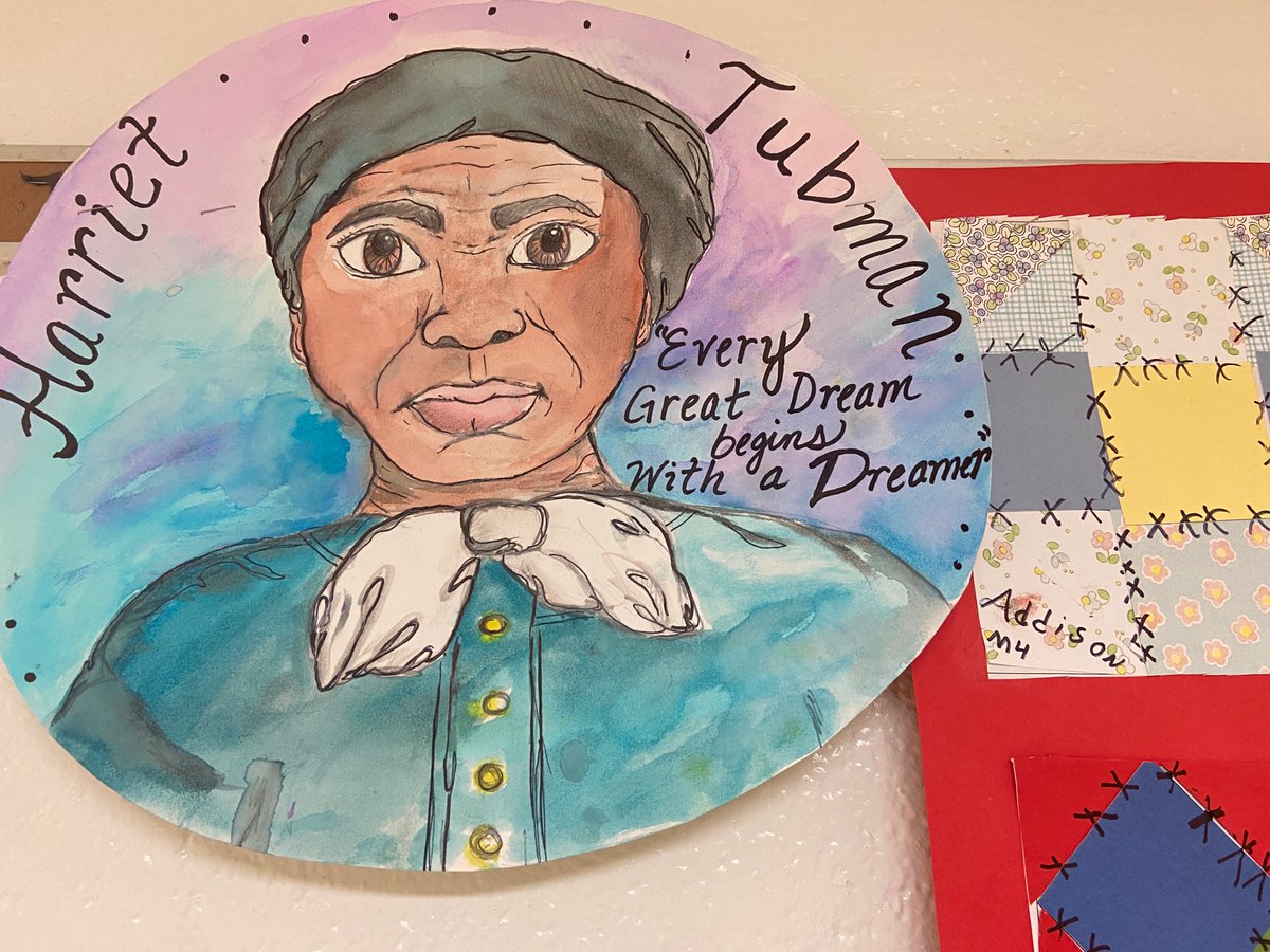 Freedom Quilt Squares by fourth grade students. #blackhistorymonth #mathandhistory #symmetry #dreamers <a href="/VBFairfieldES/">Fairfield Elementary School @vbschools</a> <a href="/LGrossVB/">Lori Gross</a> <a href="/pgeromin1/">Mr. Geromin</a>