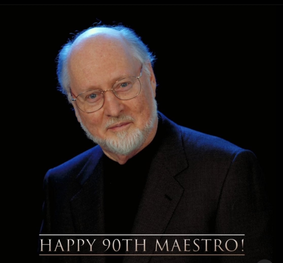 Happy 90th Birthday to a Legend. John Williams. via IG | Lucasfilm 