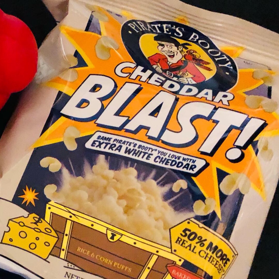 ShadowDragonWlf's tweet image. Yummy white cheddar flavor. New favorite snack. #cheddarblastpack #complimentary @piratesbooty @Influenster
