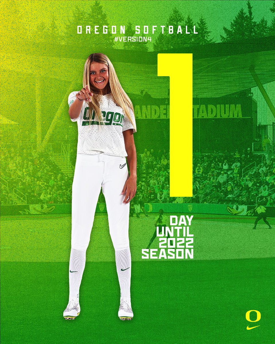OregonSB's tweet photo. And then there was 1 @k_kedre!

#GoDucks 🦆🥎 #Version4 https://t.co/8QcCq6893Y