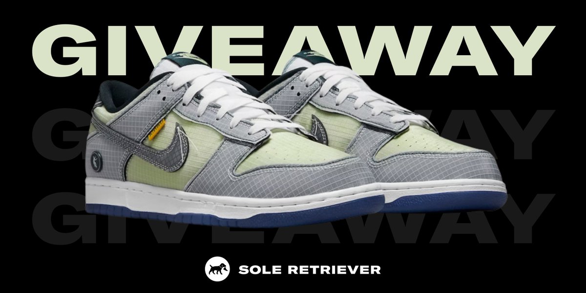Sole Retriever (@soleretriever) on Twitter photo SURPRISE! πππ
We're giving away a FREE pair of Union Exclusive Nike Dunk Low's! π
π To Enter:
1οΈβ£ Retweet & Like
2οΈβ£ Tag a friend
3οΈβ£ Must be following <a href="/SoleRetriever/">Sole Retriever</a>
Winner announced Friday at 8pm EST. Good luck! π SURPRISE! πππ
We're giving away a FREE pair of Union Exclusive Nike Dunk Low's! π
π To Enter:
1οΈβ£ Retweet & Like
2οΈβ£ Tag a friend
3οΈβ£ Must be following <a href="/SoleRetriever/">Sole Retriever</a>
Winner announced Friday at 8pm EST. Good luck! π