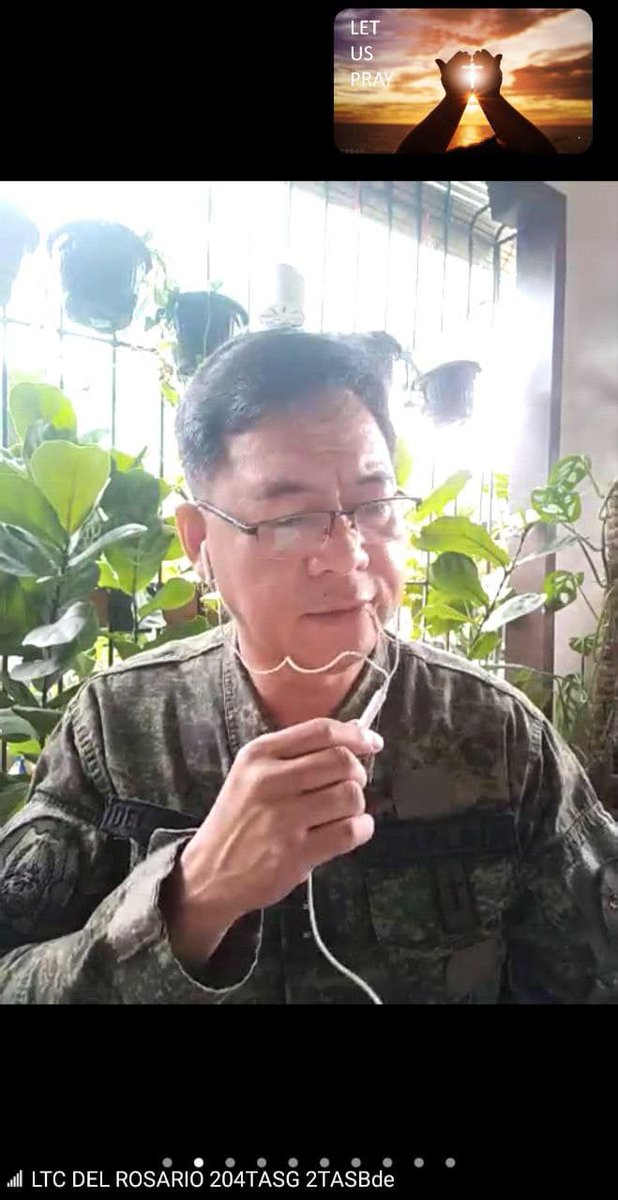 AFPRESCOfficial's tweet photo. A Joint Closing and Opening Ceremony of HADR trainings and Military Orientation Training, respectively, was presided by Commander, AFPRESCOM COL VICENTE M RONATAY PN(M) (MNSA) thru Video Teleconference on 05 February 2022. https://t.co/DXUKJXlFrU