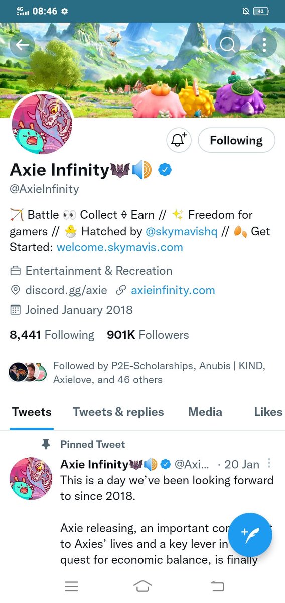 EndrinaMicah's tweet photo. @AxieFreya @AxieInfinity Following already! ❤️ https://t.co/WtYbxVOPor
