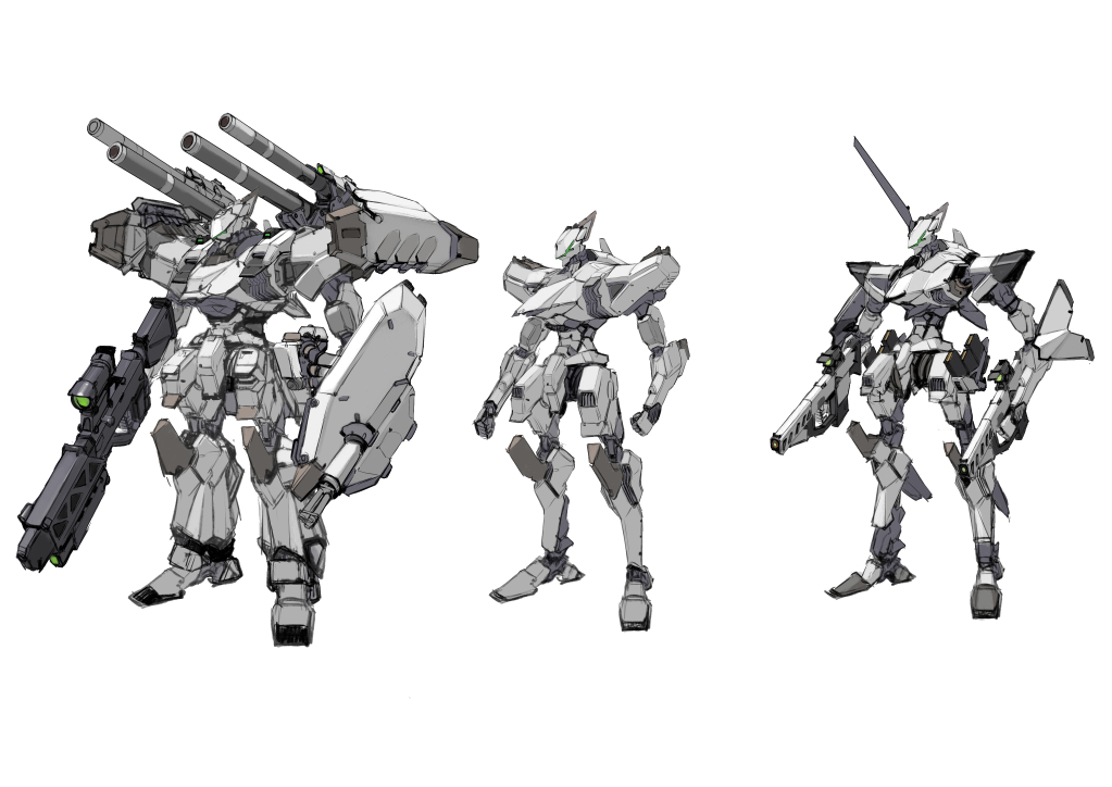 mecha no humans robot weapon gun white background holding weapon  illustration images