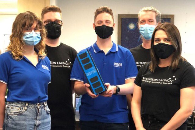 Awesome presentation by the <a href="/SouthernLaunch/">Southern Launch</a> team ✨

They delivered an inspiring snapshot of upcoming launch activities &amp; plans to build rockets 🚀 here in #SouthAustralia 

Big thanks from the <a href="/inovortech/">Inovor Technologies</a> interns &amp; engineers!

#teamAustralia #mentoringmatters