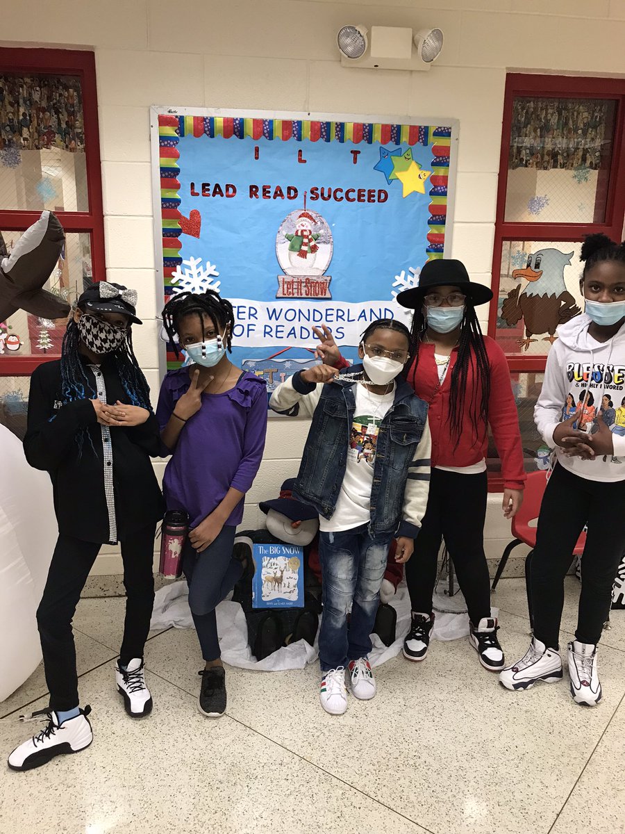 Famous Celebrities showed up today to celebrate Black History Month with us at James Monroe! Eagles are enjoying impersonating and learning about their favorite celebrities!