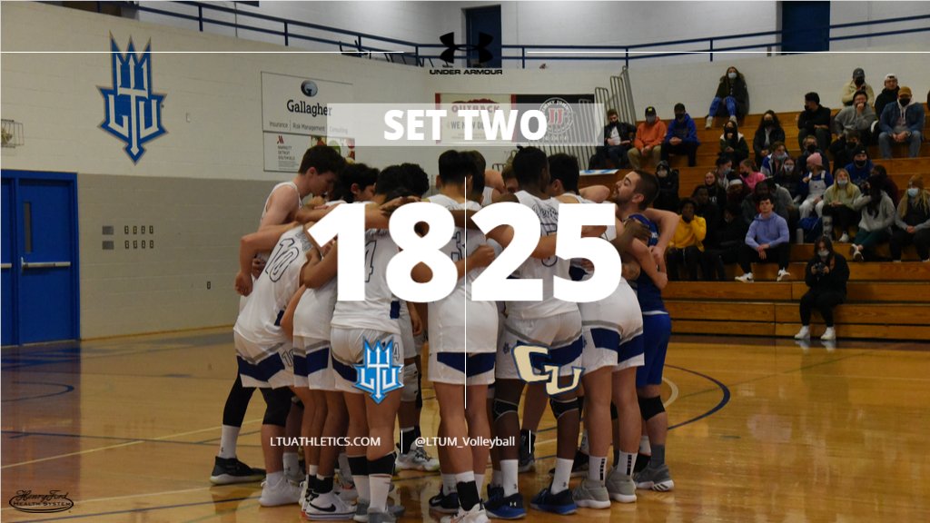 MVB | @LTUM_Volleyball falls in set 2 18-25... Set three is underway shortly!!!!