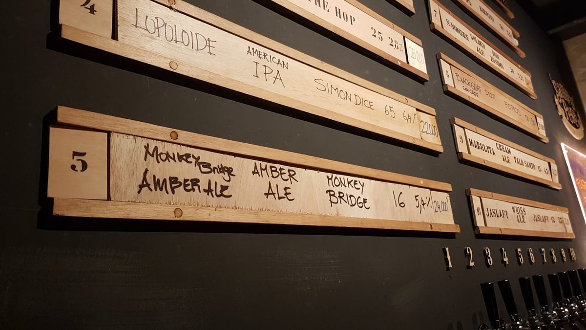 monkeybridgecbo's tweet photo. Felices de poder anunciar un nuevo punto dónde encontrarnos, ya somos parte de la selección de birras on tap de Samu'u Pere en Asunción, pasen pues y disfruten de excelentes birras y la mejor onda! https://t.co/YJgENbr1m8