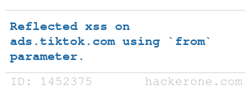 TikTok disclosed a bug submitted by <a href="/Imrannissar3/">Imran nissar</a>: hackerone.com/reports/1452375 - Bounty: $6,000 #hackerone #bugbounty