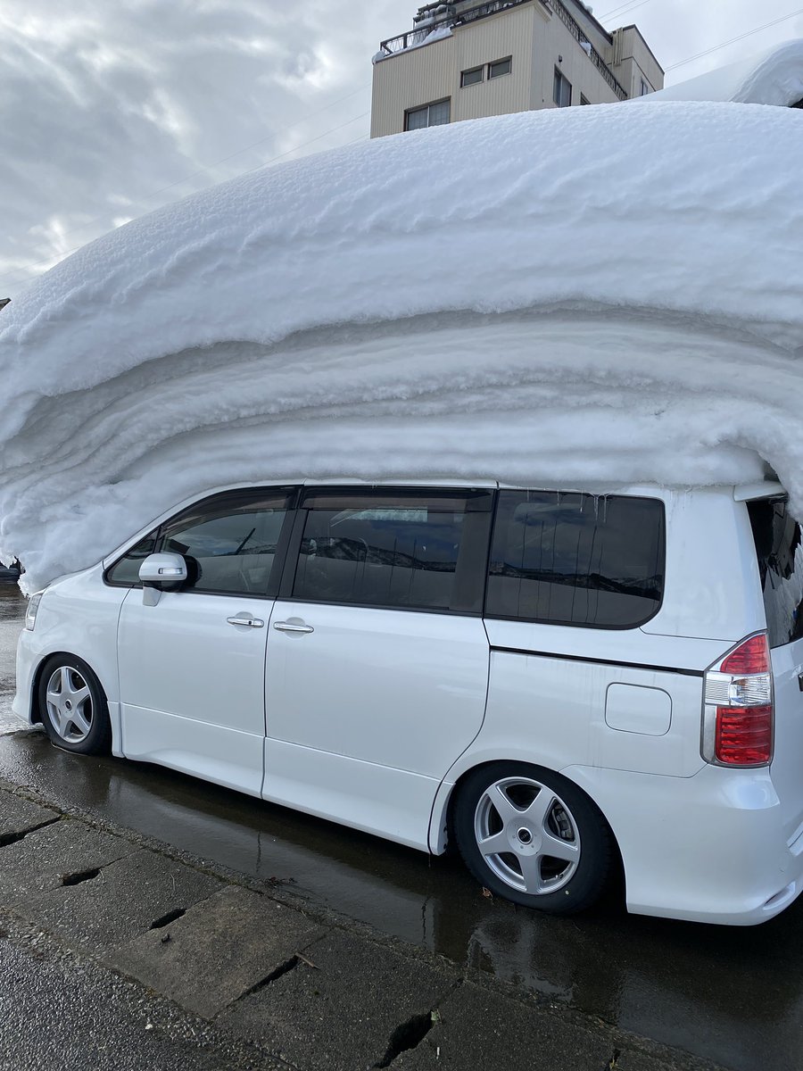 ある雪国で雪が積もりに積もりまくって強制シャコタンを食らってしまった車が まるで寿司のように見える Togetter ある雪国で雪が積もりに積もりまくって強制シャコタンを食らってしまった車が まるで寿司のように見える Togetter