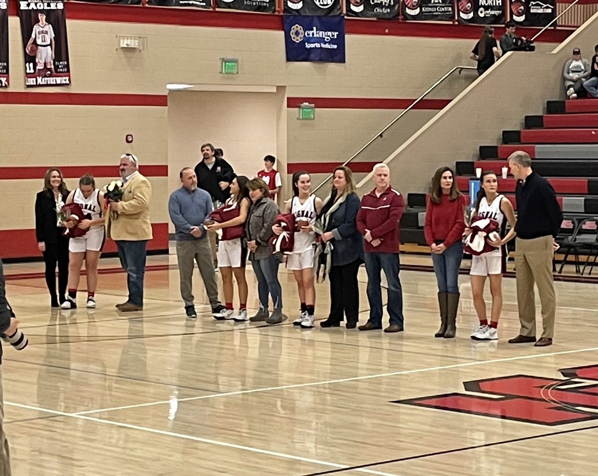 Enjoyed watching these amazing seniors play their last home game!