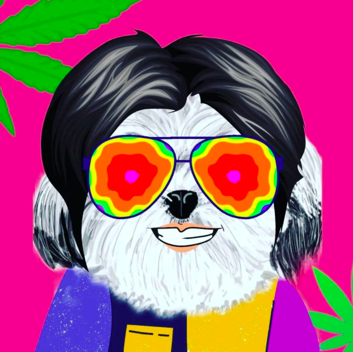 RadicalPups's tweet photo. Meet Woofy Woolie, the psychedelic pup. Being artistic, he's made a hobby of painting the things he sees in his own trances. See the animated version on @opensea: https://t.co/K97aYd1zGC.

#nft #cryptoart #nftartists #nftcollectors #nftcollector #womeninnfts #nfts #opensea https://t.co/Vf35y8h948