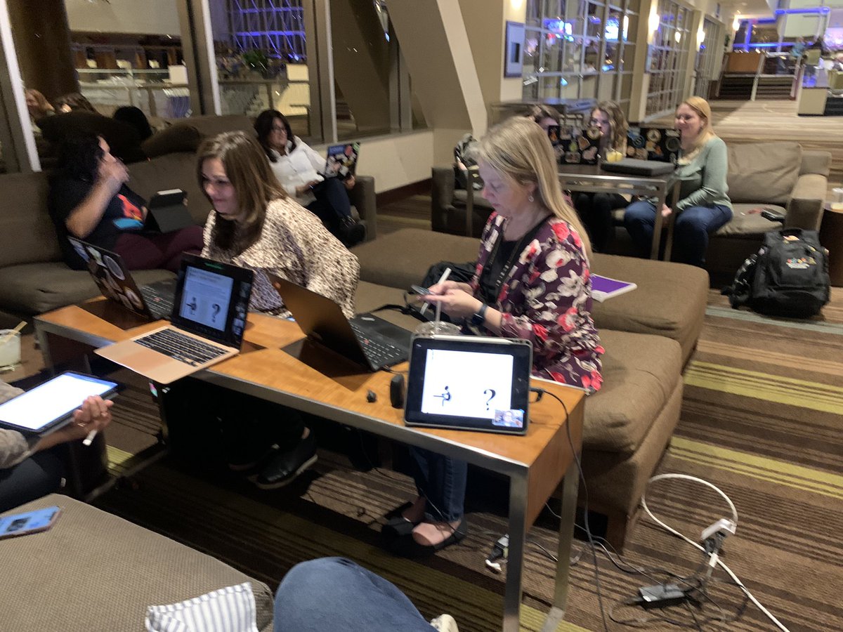 DrMandyHinojos's tweet photo. Not only did the #techytribe &amp; associates attend a FULL day of @TCEA 2022 together, now we have class with @CecilRShort for our #BLPL learner certification class. I ❤️ the commitment. @EctorCountyISD @TexasTech https://t.co/NOjHgQSkb2