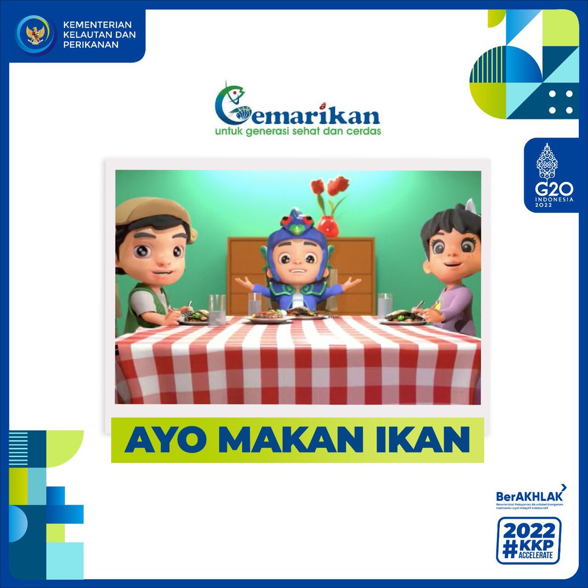 bppsdm_bp3medan's tweet photo. Untuk rasanya jangan khawatir, #SahabatBahari bisa mengolah ikan menjadi berbagai macam menu dan dapat dinikmati dalam berbagai moment. Ayo makan ikan. Makan ikan itu sehat, makan ikan itu kuat, makan sehat itu gaya.
#Gemarikan #KKPAccelerate #SaktiWahyuTrenggono 
@kkpgoid https://t.co/SzYTnEwp1C
