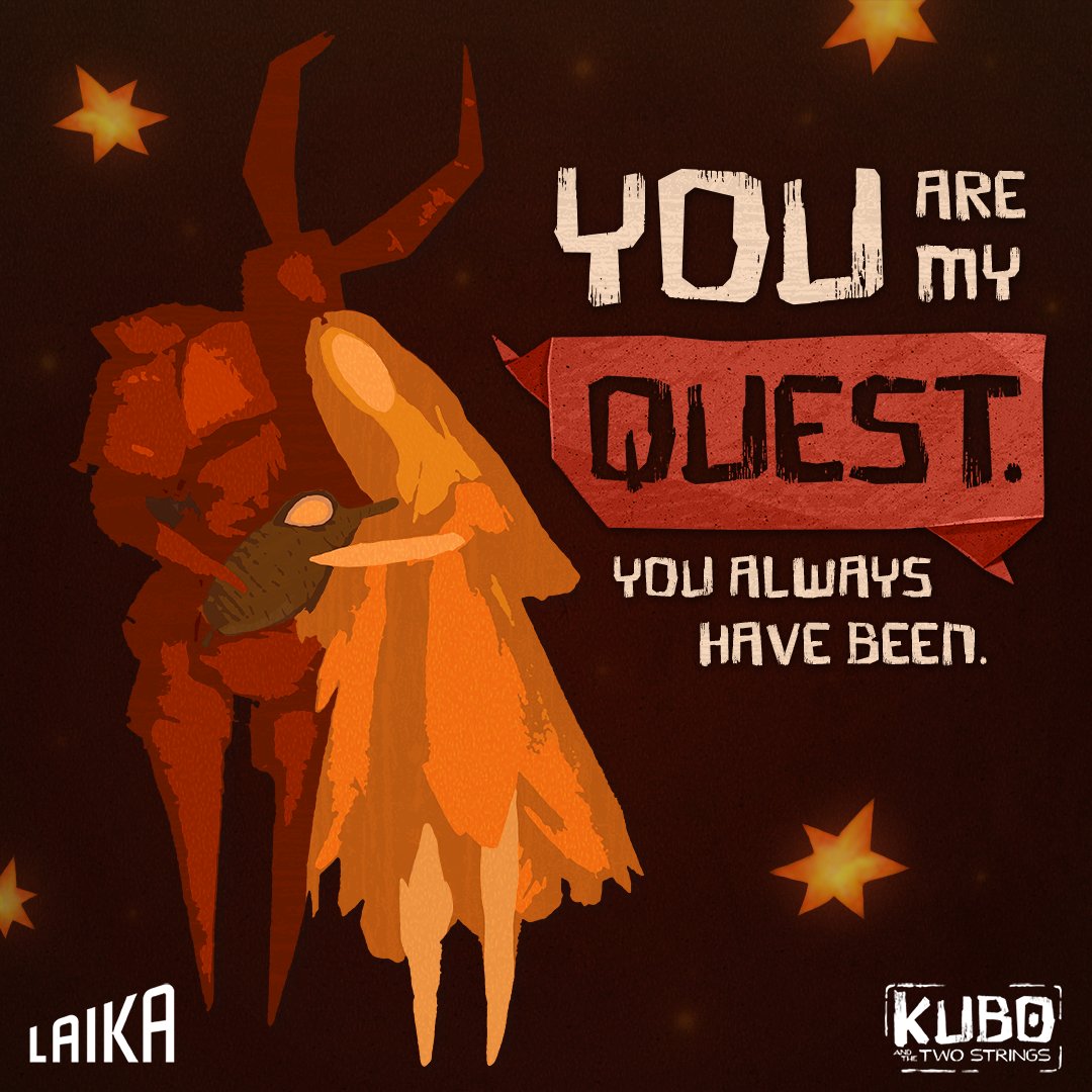 Hanzo and Mother were made for each other. Who is your quest? #Kubo