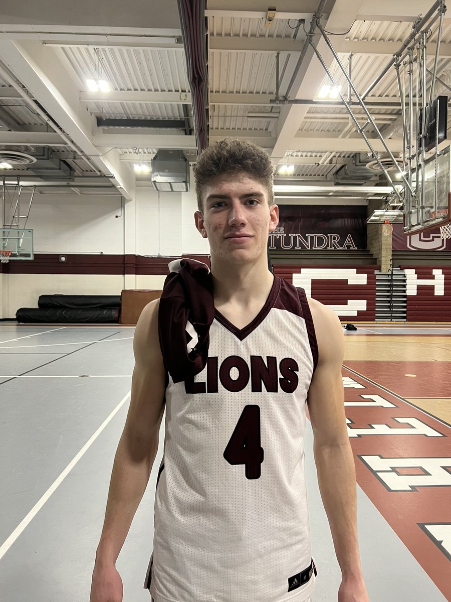 SR Birthday Boy Zach Allen with 12 pts in todays win over Tewksbury