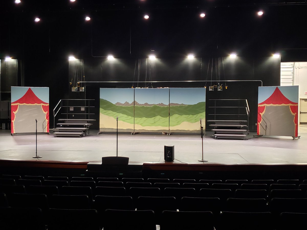 Tech week for SH Operetta!  <a href="/ShirleyHillsPS/">Shirley Hills</a> #Joust <a href="/ArtsWestonka/">Westonka Performing Arts Center</a>