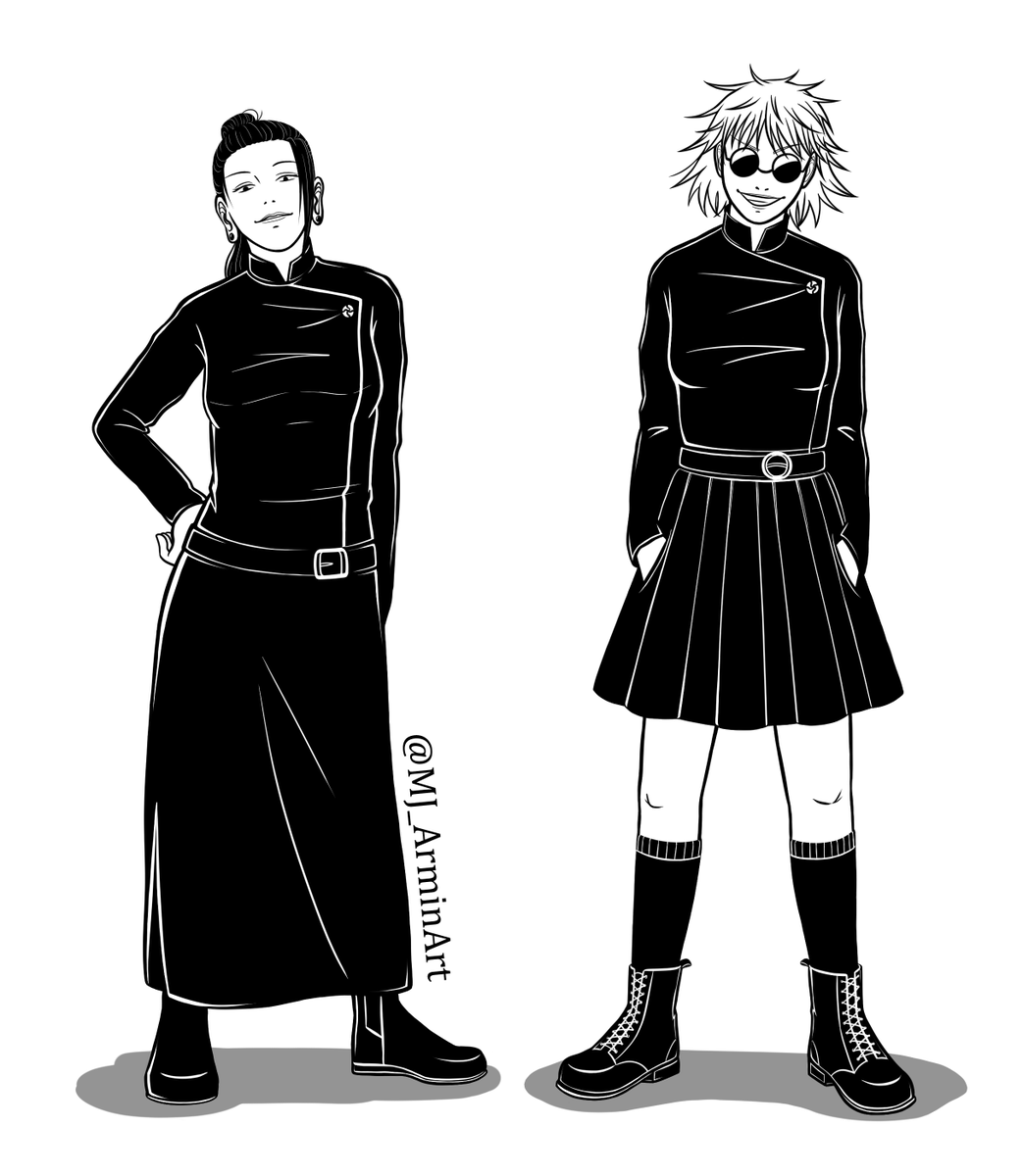 MJ_ArminArt's tweet photo. #GetoWeek2022 #satosugu Day 6 : Genderbend
I wanted to redraw this iconic panel from chapter 67 for so long, and I thought it would be really fun to mix it with today's thematic so here we are β¨ https://t.co/KByzoRTLg1