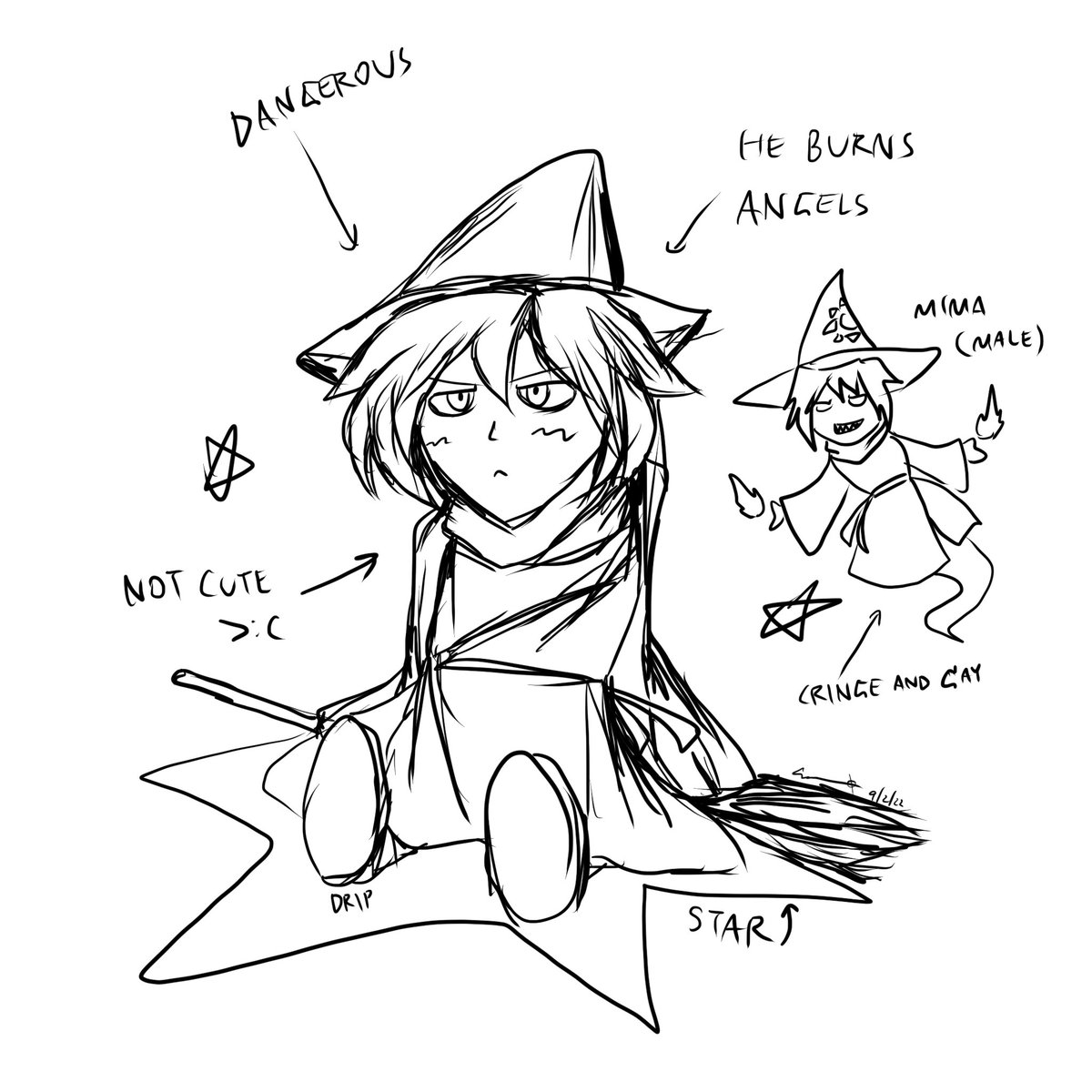occultonic's tweet photo. XIX, XX, and XXI
Male Marisa: normal, PC98, and Fumo https://t.co/92BQpKXf6b