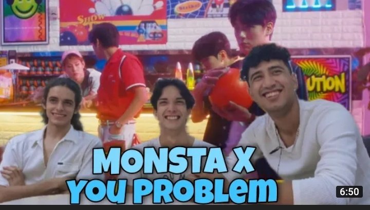 ReaccionMonstaX's tweet image. 🥰Monbebe los Chicos de Venezuela Open TV reaccionaron a Monsta X con el MV You Problem 

🧸Porfavor vayan a darle amor con un like y un lindo comentario🥰

Link de la Reacción⬇️
youtu.be/e8NED0o6QKU

#MonstaX #YOUPROBLEM 
@OfficialMonstaX