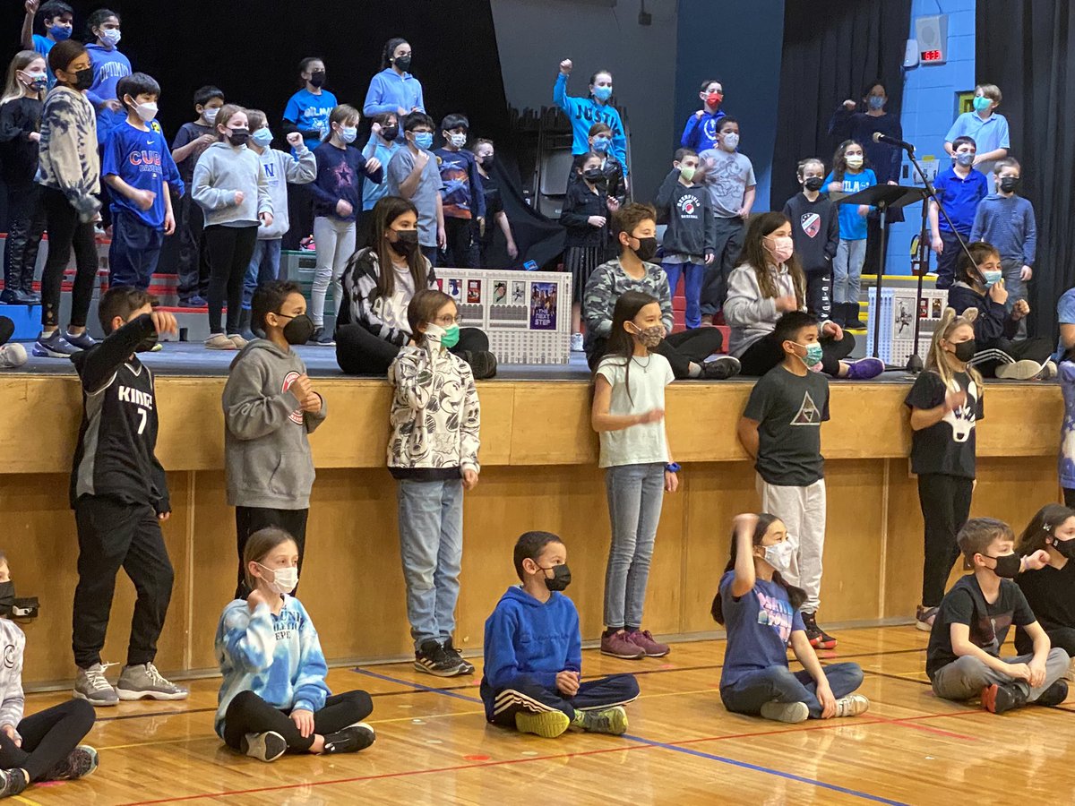 #wilmot109 #engage109 Wilmot 4th graders sang their hearts out on “Broadway!”  Congrats to our 4th graders and Ms. Georgas on an awesome music concert!