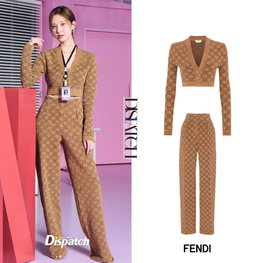 ouhmiyaa's tweet photo. [Seohyun from dispatch_style IG]

▷ BRAND: Fendi
▷ PRODUCT :
✔ Cardigan - Beige velvet and viscose cardigan / 1.29 million won.
✔ Pants - Beige velvet and viscose pants / 2.55 million won

🖇️https://t.co/6PW8pW1CKB

She said "i'm rich💵" ㅋㅋㅋㅋ https://t.co/eWIkKFyZyZ