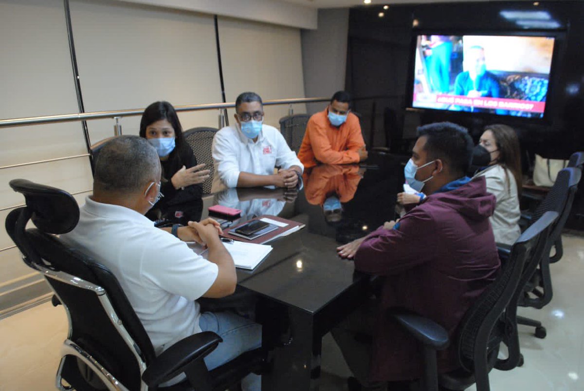 #8Feb En reunión de trabajo y planificación con el Alcalde <a href="/GuedezDerby/">Derby Guedez</a> y el sector productivo del municipio Palavecino. Seguiremos apoyando los planes de desarrollo económico este 2022.