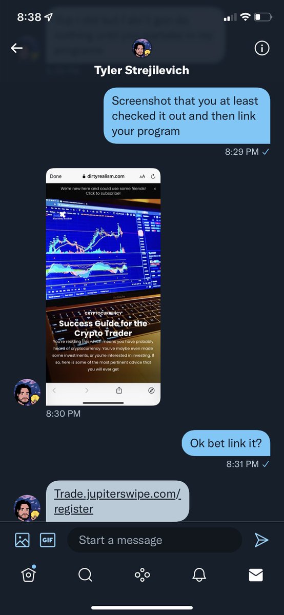 MirificeJack's tweet photo. @TylerSCrypto Lol, I’m still working on the IP my tool isn’t instant but I’ll keep everyone updated https://t.co/ieMHeAY086