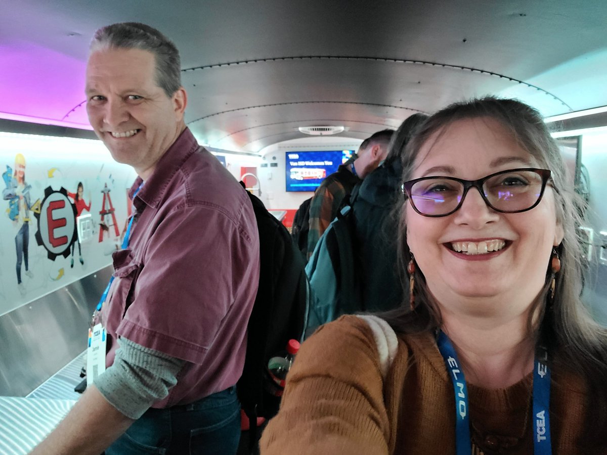 Today's take away: #TCEA is even more fun after you're retired! #NeverStopLearning