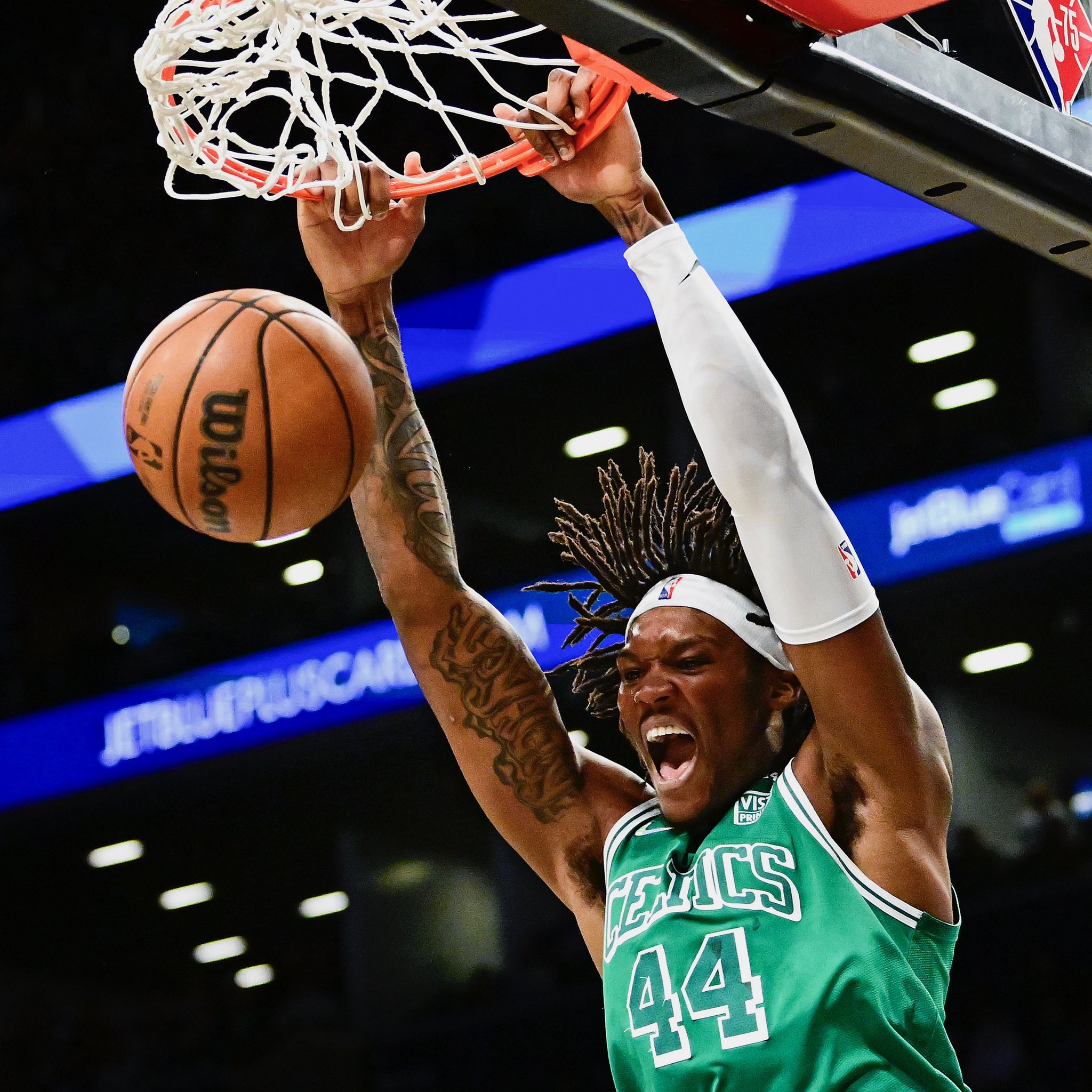 Boston Celtics on X: Welcome to Boston, @kporzee 🦄☘️   / X