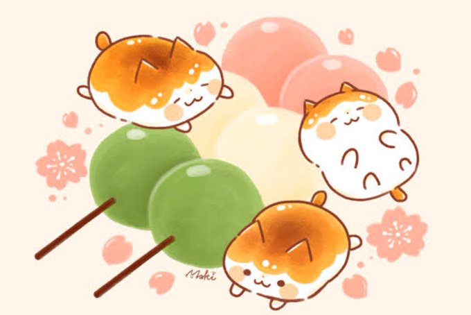 みたらしにゃんこのtwitterイラスト検索結果