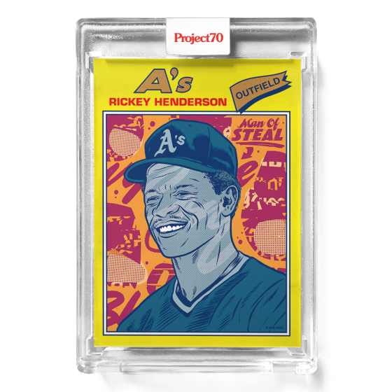 Rickey Henderson by #MorningBreath