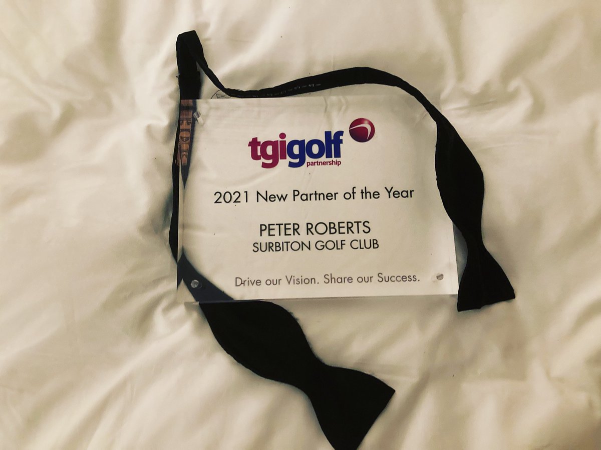 Peter Roberts (@peterobertspga) on Twitter photo With so many gr8 <a href="/ThePGA/">The PGA</a> pro’s that are part of <a href="/TGI_Golf/">TGI Golf Partnership</a> these days I’m delighted to pick up this award.
It’s been a roller coaster ride since starting <a href="/SurbitonGolf/">Surbiton Golf Club</a> but I am so grateful for my team and the backing from the club not to mention the support from the membership. With so many gr8 <a href="/ThePGA/">The PGA</a> pro’s that are part of <a href="/TGI_Golf/">TGI Golf Partnership</a> these days I’m delighted to pick up this award.
It’s been a roller coaster ride since starting <a href="/SurbitonGolf/">Surbiton Golf Club</a> but I am so grateful for my team and the backing from the club not to mention the support from the membership.