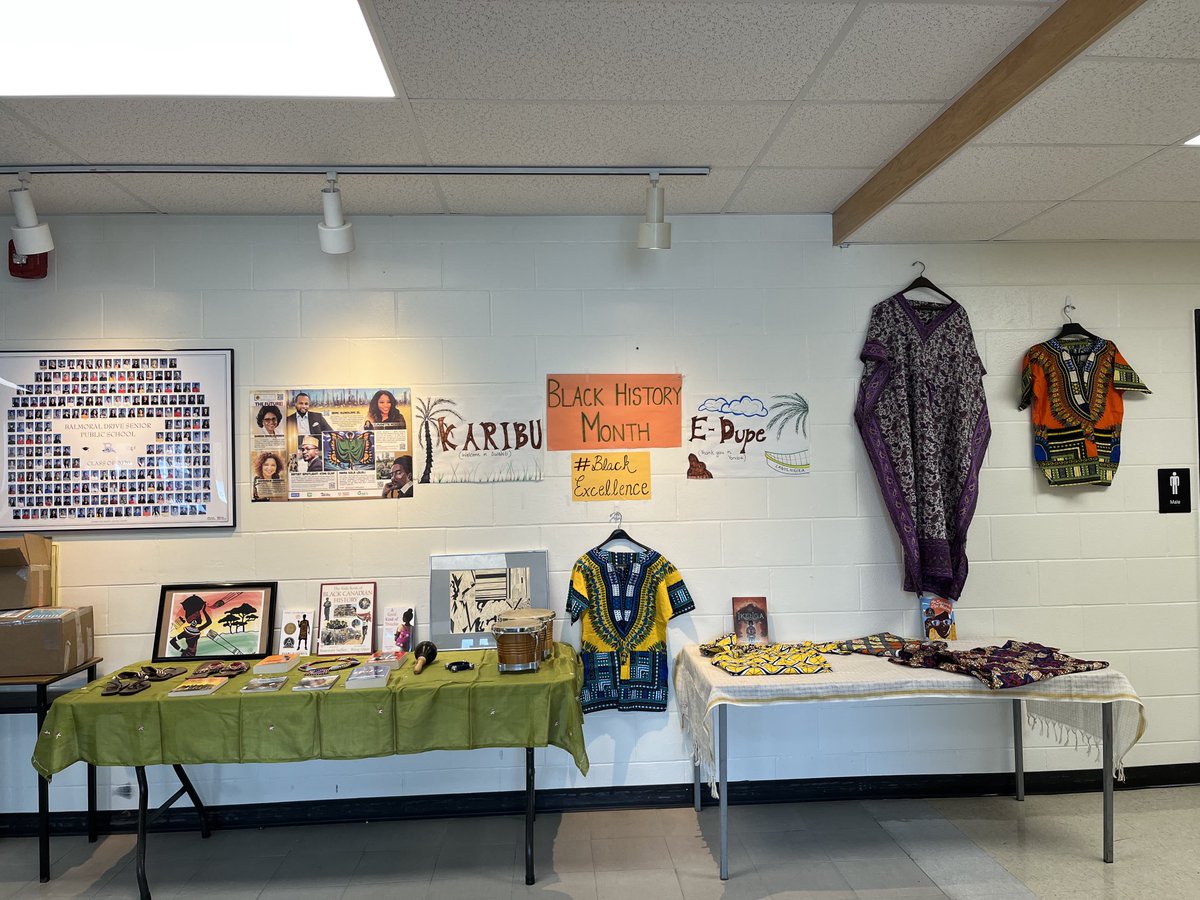 Penumarthy_'s tweet photo. Students ⁦@BalmoralDrivePs⁩ celebrating #blackexcellence and #blackhistory ⁦@PeelSchools⁩ https://t.co/MCLpEvjaXd