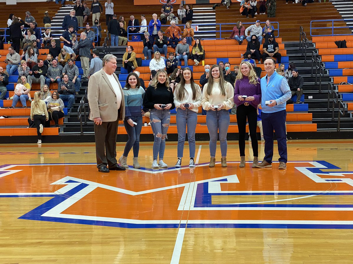 MarshalsSports's tweet photo. Congratulations to Aaron Beth on being named NFHS Golf Girls Coach of the Year and NFHS State Girls Basketball Coach of the Year.

Our Girls Golf team received their 2021 Back-to-Back State Championship Rings! @MCHS_golf https://t.co/ULZYfXeQuQ