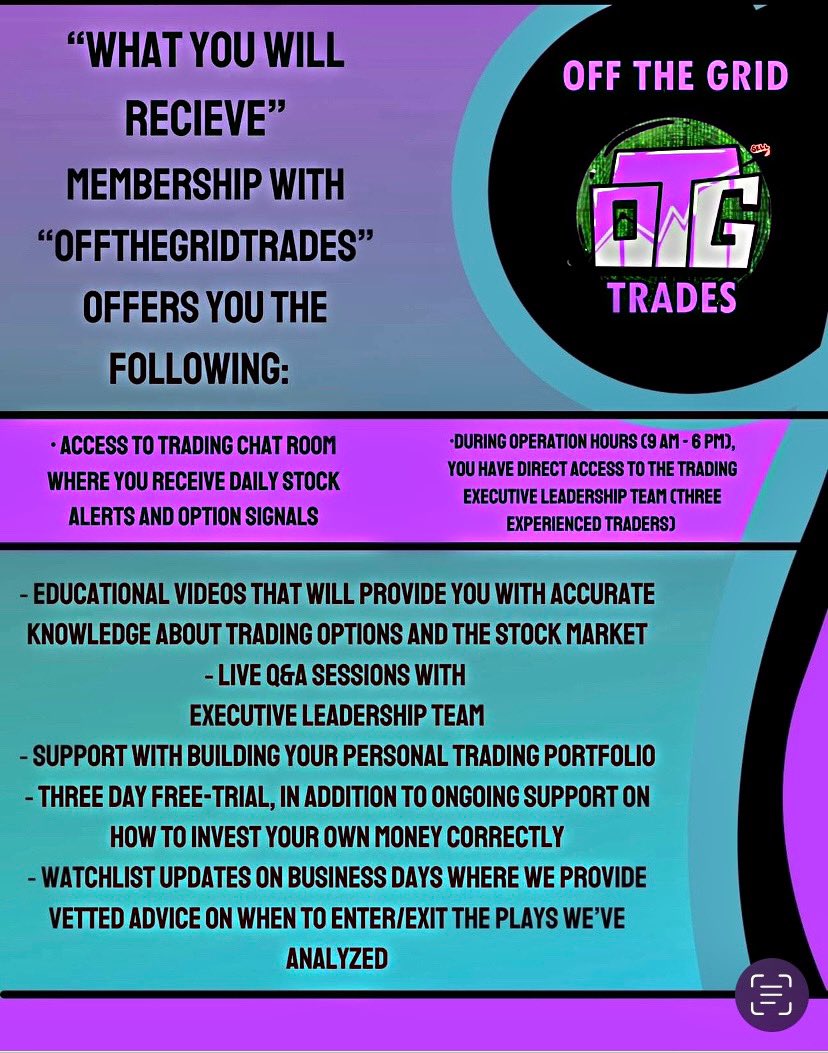 OffTheGrid Trades (@OTG_Trades) / Posts / X