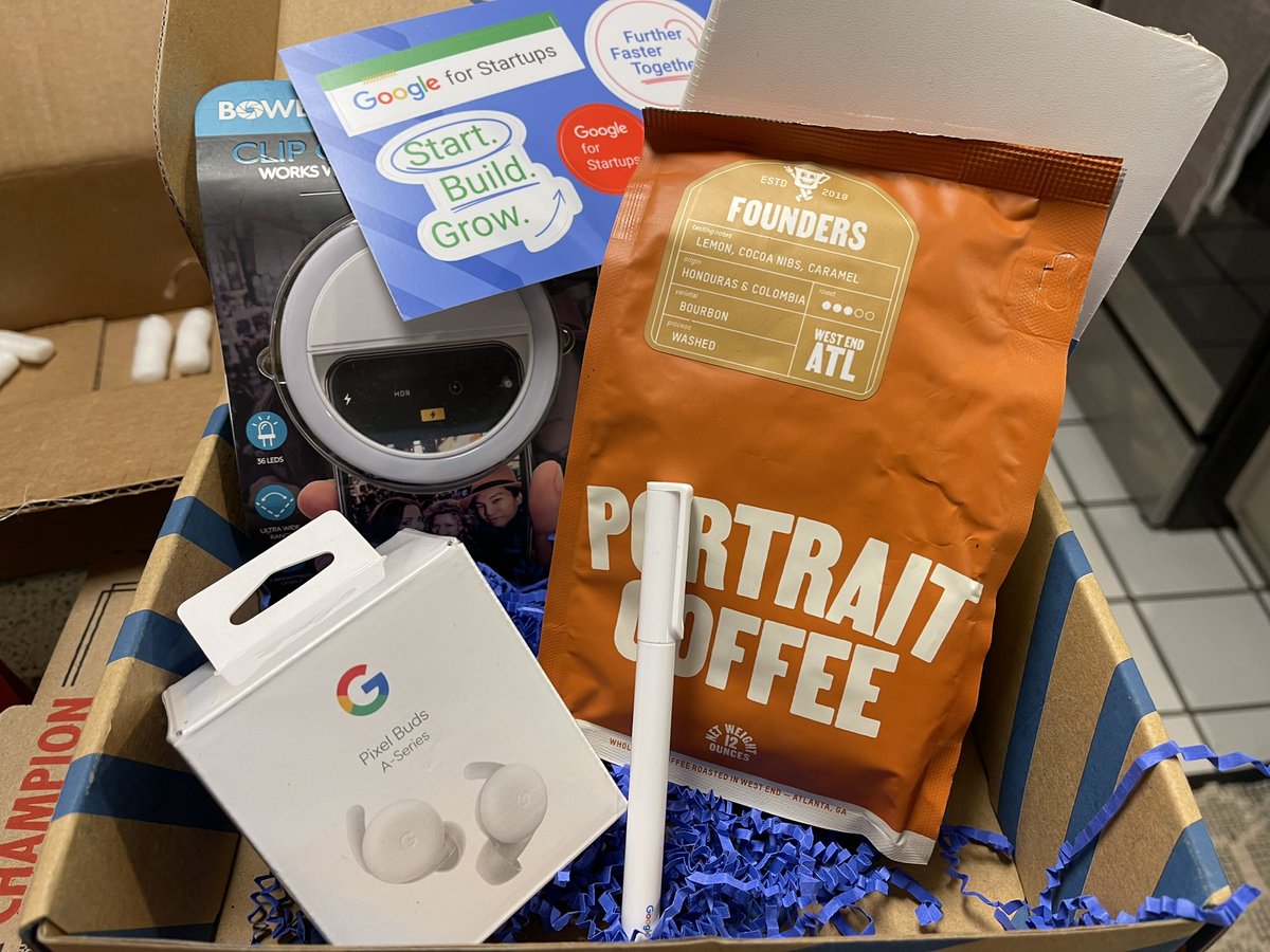 Excited to start my journey with the Google Founders Academy! Thanks for the opportunity, support, and swag <a href="/GoogleStartups/">Google for Startups</a> Let’s go!!