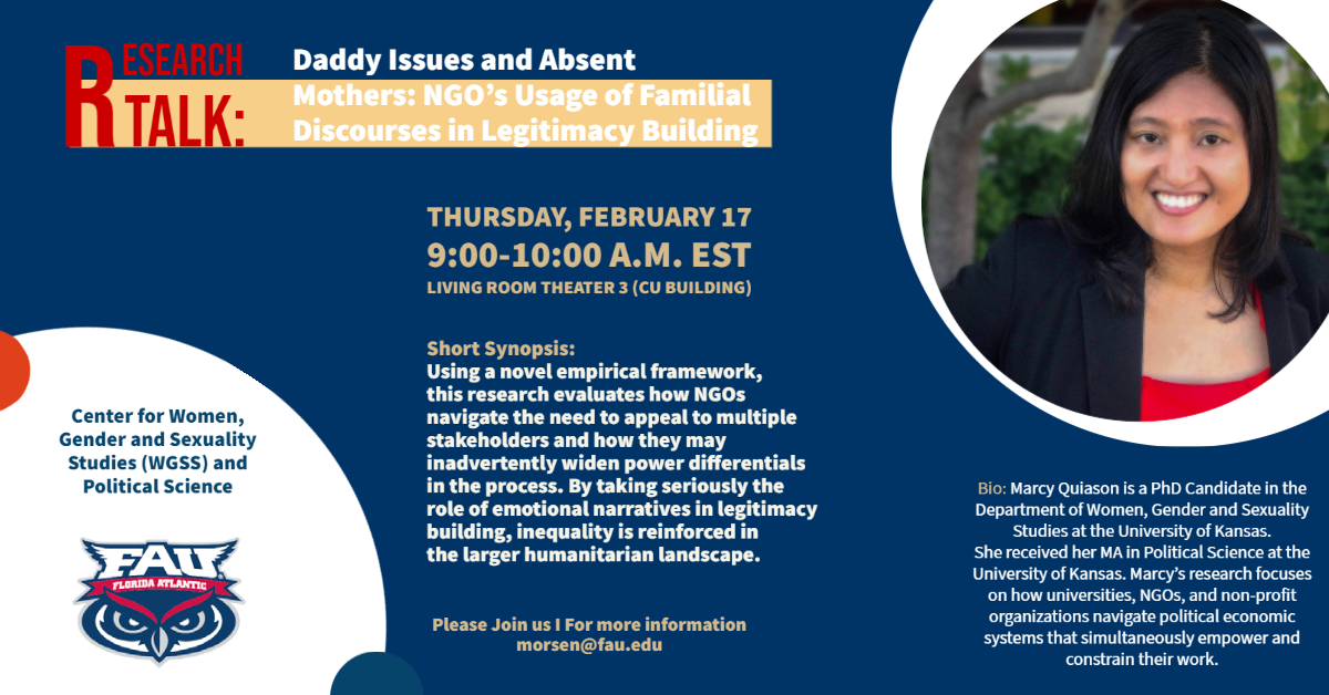 FAU School of Interdisciplinary Studies (@fau_sis) on Twitter photo 