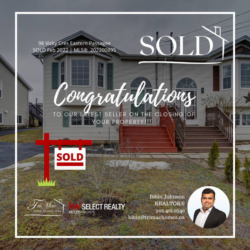 Congrats to our seller who closed on their property today!! Multiple offers and the seller walked away with more than asking price! Ask us how you can do the same with our tried and true TriMac strategies! 

#sold #realestate #indianrealtor #congrats#novascotia #easternpassage