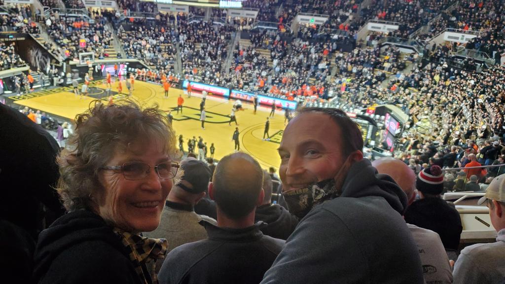 Happy 72nd birthday Mom! Class of '72! #BoilerUp