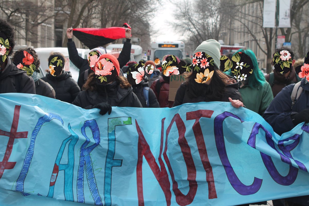 #CareNotCops tweet media