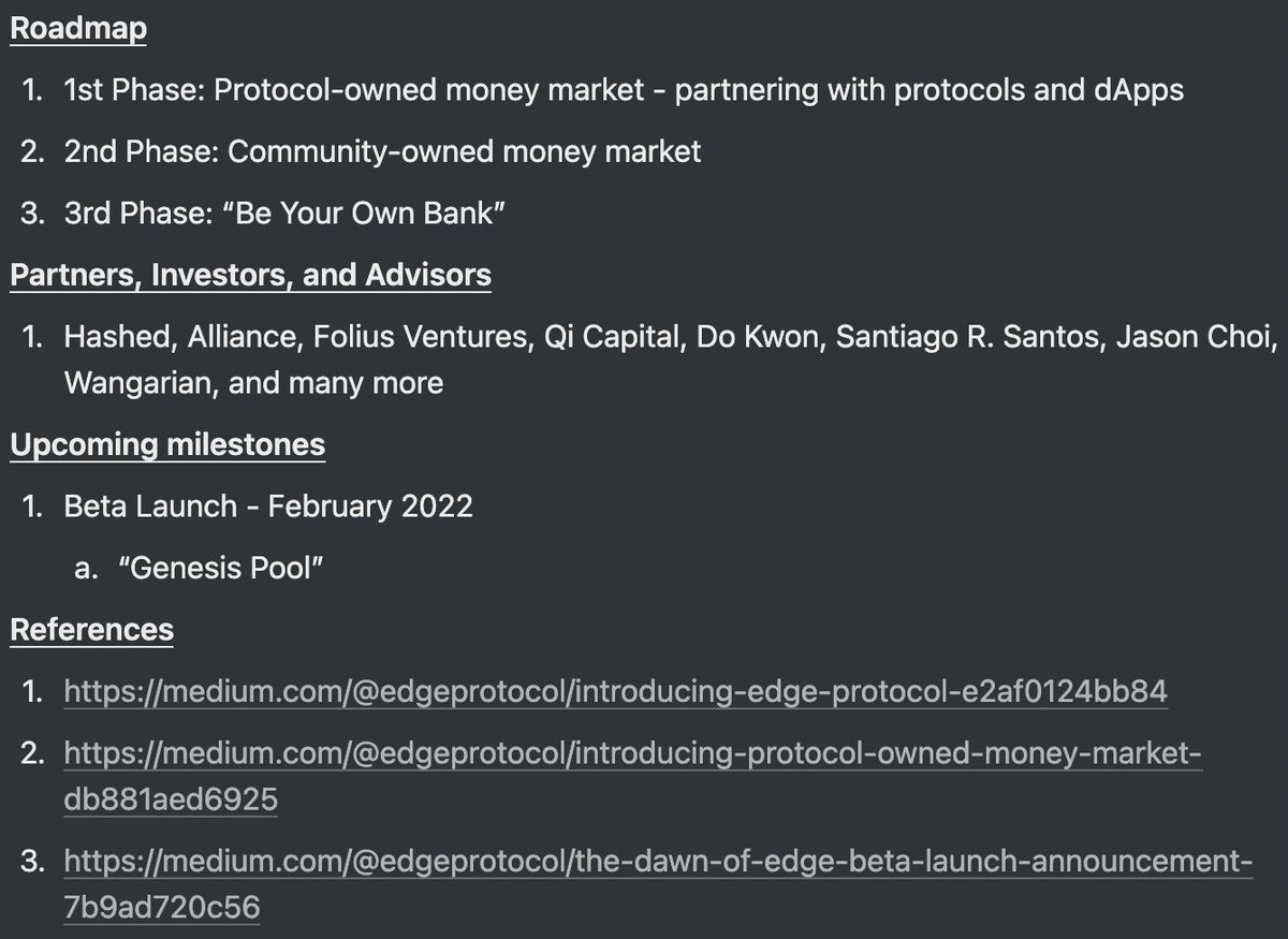 sid3P0's tweet photo. Ever wonder if you could structure a lending pool better than the quants behind the most popular defi apps?  @EdgeProtocol launches this month and will allow you to choose your asset, interest rate, oracle, and fee structure to do just that! Here's "why" you should pay attention- https://t.co/QVK6lS4MUw