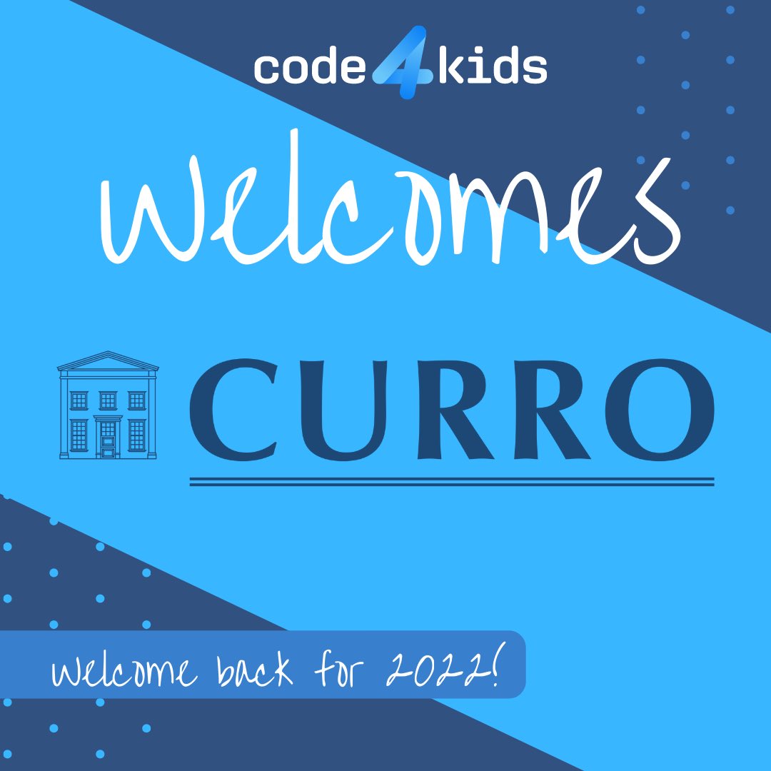 Welcome back for 2022 <a href="/CURRO_SCHOOLS/">CURRO SCHOOLS</a> Century City Primary! We are so excited for another year of introducing your learners to coding!

#Code4Kids #Coding #KidsWhoCode #LearnToCode #EdTech #codingforkids