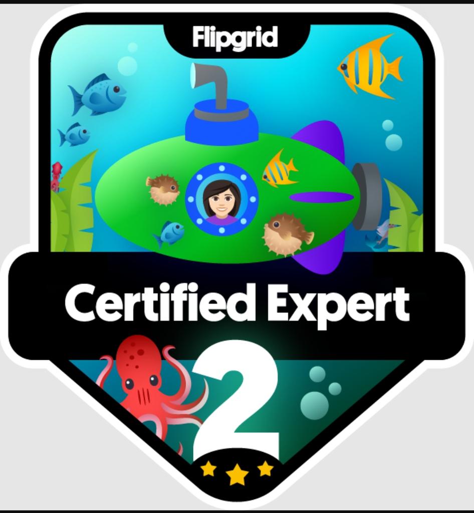 🏆 I'm taking social learning to the next level! I just earned my @Flipgrid Certified: Level 2 badge #FlipgridForAll @pkdhillon08 @charuchhabra2 @maltiduggal @Eshabhalla1 @priya22569691 @kusamroslin