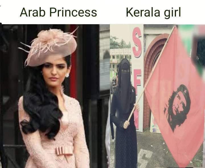 ByRakeshSimha's tweet photo. Difference between real and fake. Princess Ameera Al-Taweel of Saudi Arabia doesn't need to prove she's Arab or Muslim. Look at her elegance and bearing. But in India, there is a craze for the burqa and hijab because converted Indian Muslims seek elusive Arab origins. https://t.co/T60LXJjatw