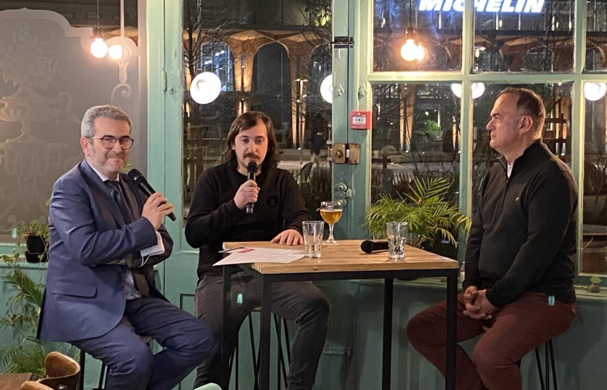 Les mardis de la CFE CGC | Vincent André, invité d’honneur @ma_roquejoffre @auvergnemarque @escclermont @cfecgc <a href="/cfecgcmichelin/">cfecgcmichelin</a> #CFECGC #Syndicalisme #Picture #PictureOrganicClothing #Auvergne #RendezVous #Management