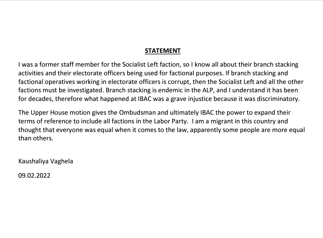 Kaushaliya_V's tweet photo. My statement regarding today's motion. https://t.co/dlbGJsXNFo